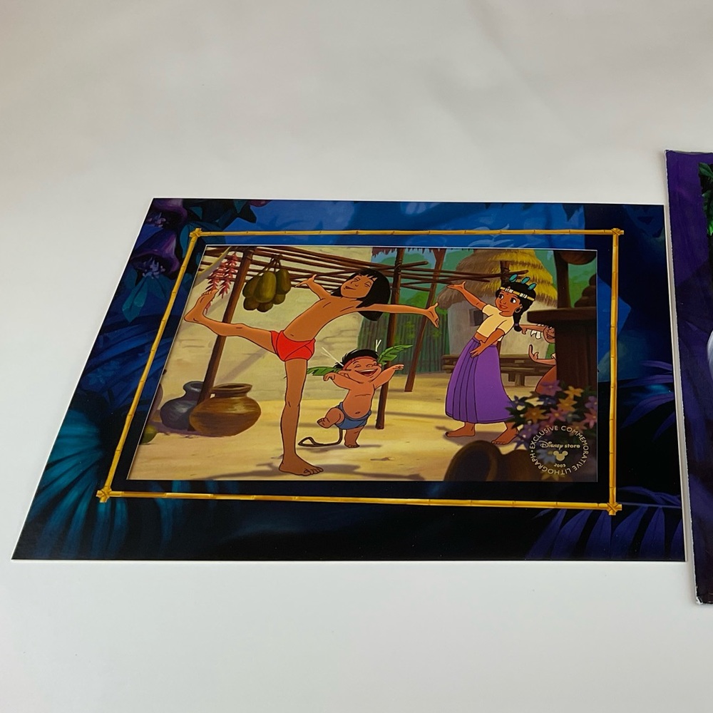 Disney The Jungle Book 2 Exclusive Commemorative Lithograph from 2003